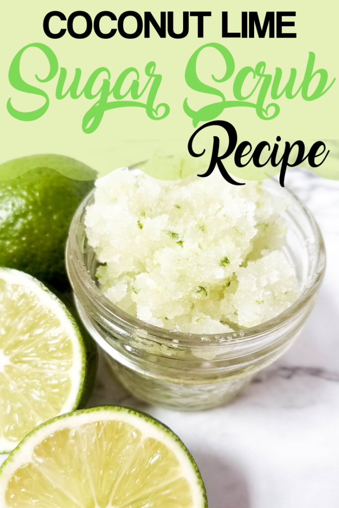 COCONUT LIME SUGAR SCRUB RECIPE