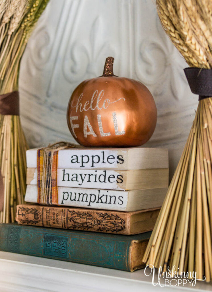 Apples Pumpkin Hayrides Book Stack