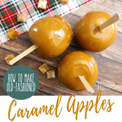How to make Caramel Apples SQ