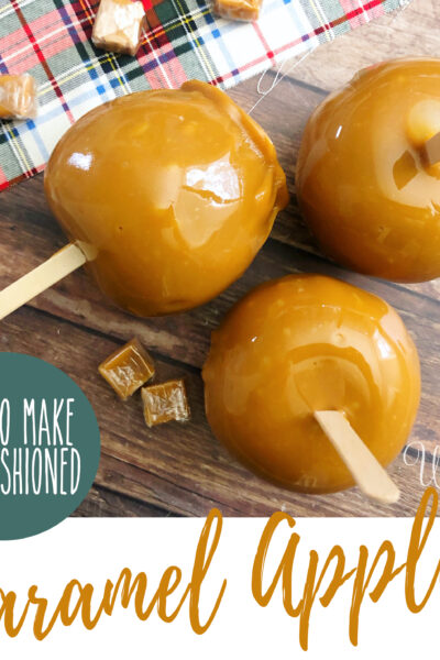 How to make Caramel Apples SQ