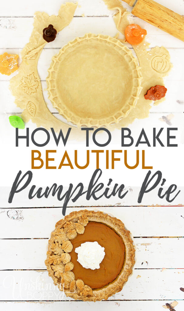 How to Bake a Simple + Pretty Pumpkin Pie (Semi-Homemade Recipe)