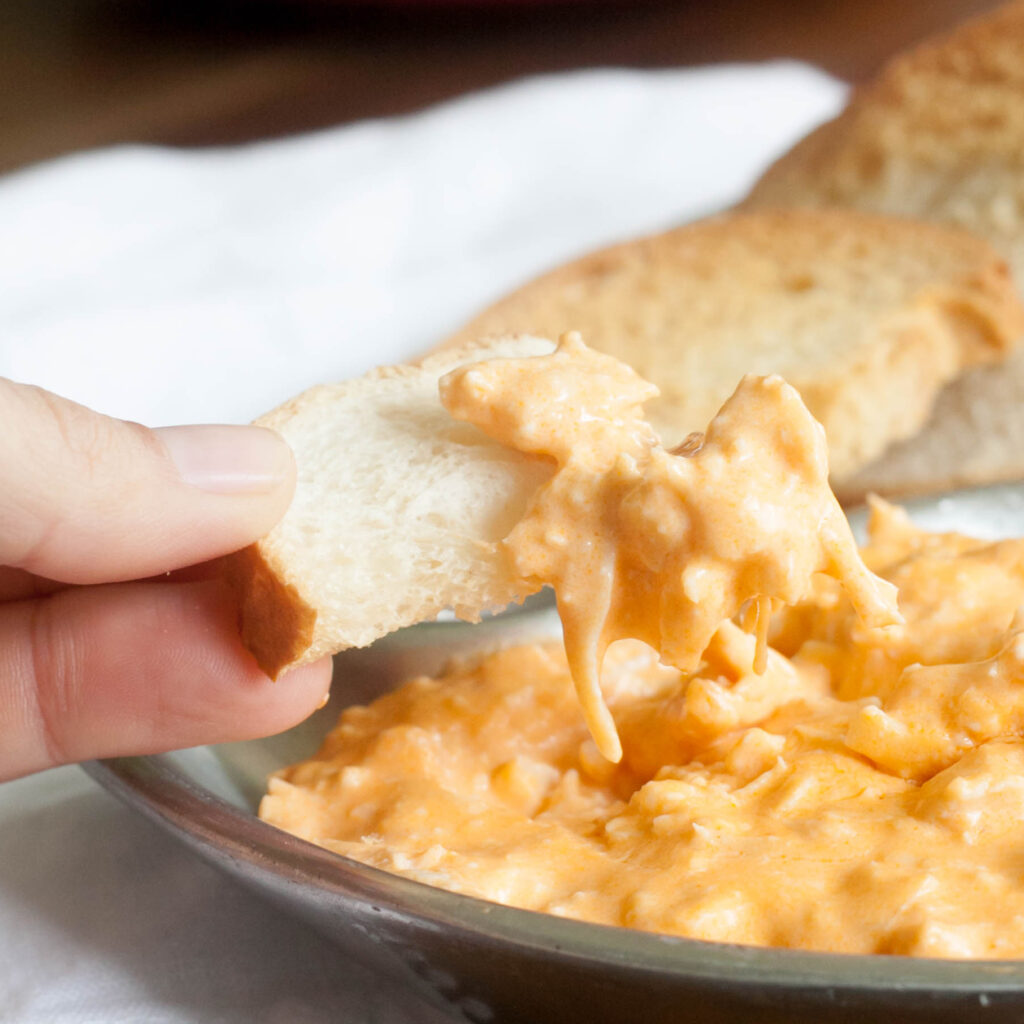 Crockpot Buffalo Chicken Dip Recipe