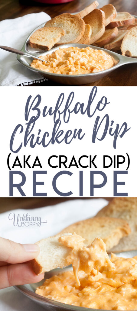 5-ingredient Crockpot Buffalo Chicken Dip Recipe