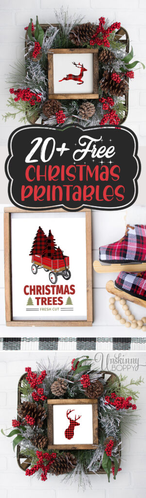 20+ Free Printable Vintage Christmas Gift Tags - Ella Claire & Co.