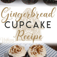 Amazing Gingerbread Cupcake recipe! Perfect for holiday baking.