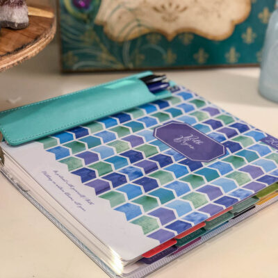Plum Paper Planner for Bloggers