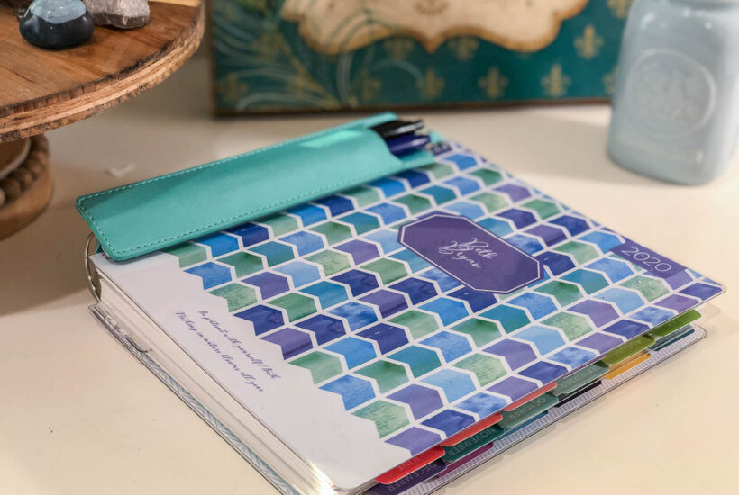 Plum Paper Planner for Bloggers