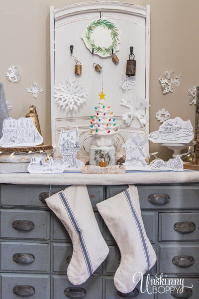 Free Frozen Arendelle Paper Doll Houses-2
