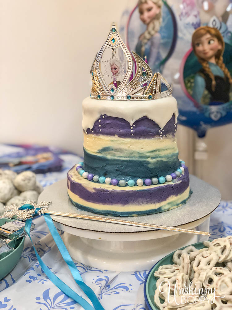 37 Best kids Birthday Cake Ideas : Frozen birthday cake