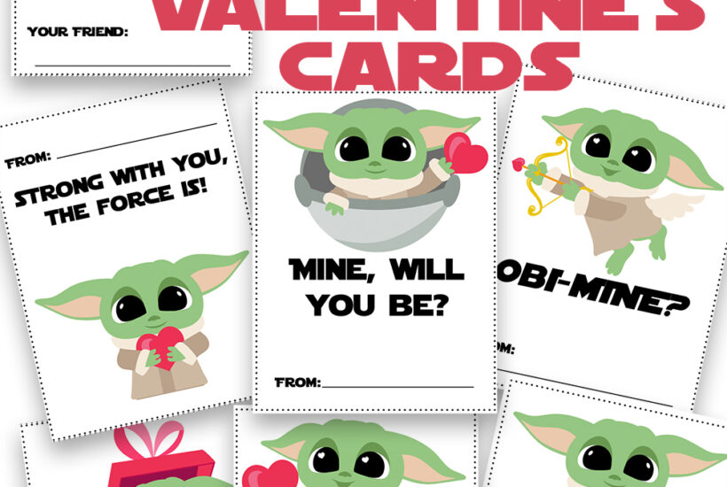 Baby Yoda Valentine's