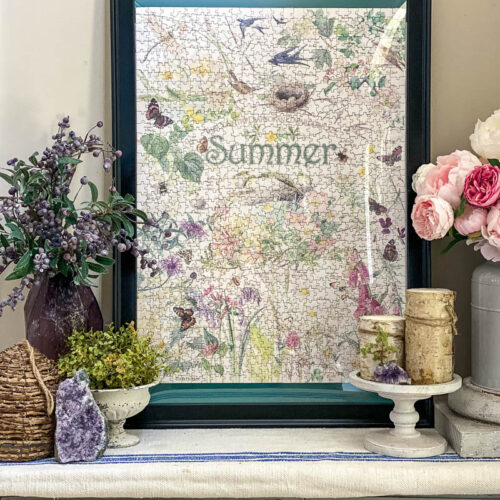 DIY Tutorials Beth Bryan   How To Frame A Puzzle Without Glue 3 500x500 