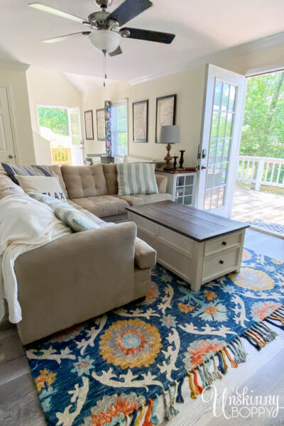 New living room rug
