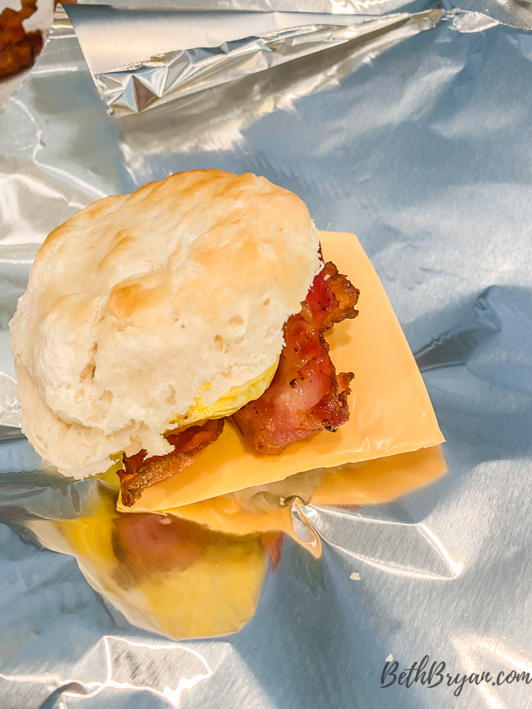 Bacon Gouda Breakfast Sandwiches - Simply Scratch