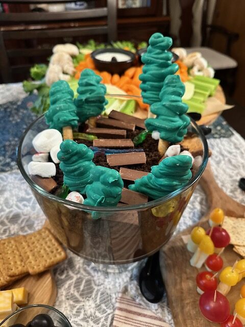 Woodland Birthday Party Food Ideas Dirt Cake