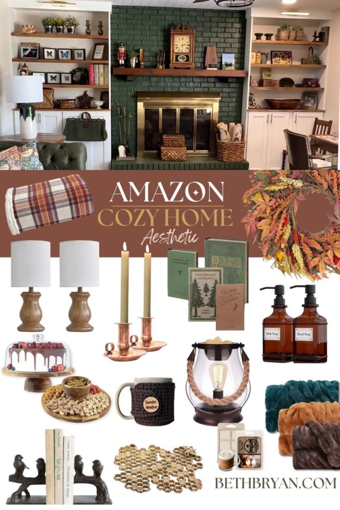 Embrace the cozy charm of fall year-round with my Cozy Home Aesthetic Home Decor collection! Transform your living space into a seasonal sanctuary with a curated selection of traditional nature-inspired decor. From cozy plush throw blankets to soft lighting and rustic traditional accents, these pieces create a welcoming atmosphere as the leaves turn and the temperatures drop. #FallHomeDecor #AmazonFinds #AutumnDecor #CozyVibes #HomeStyling #SeasonalDecor #FallIntoStyle #DecorInspo #HomeMakeover #AmazonHome #HomeFinds #FoundItOnAmazon