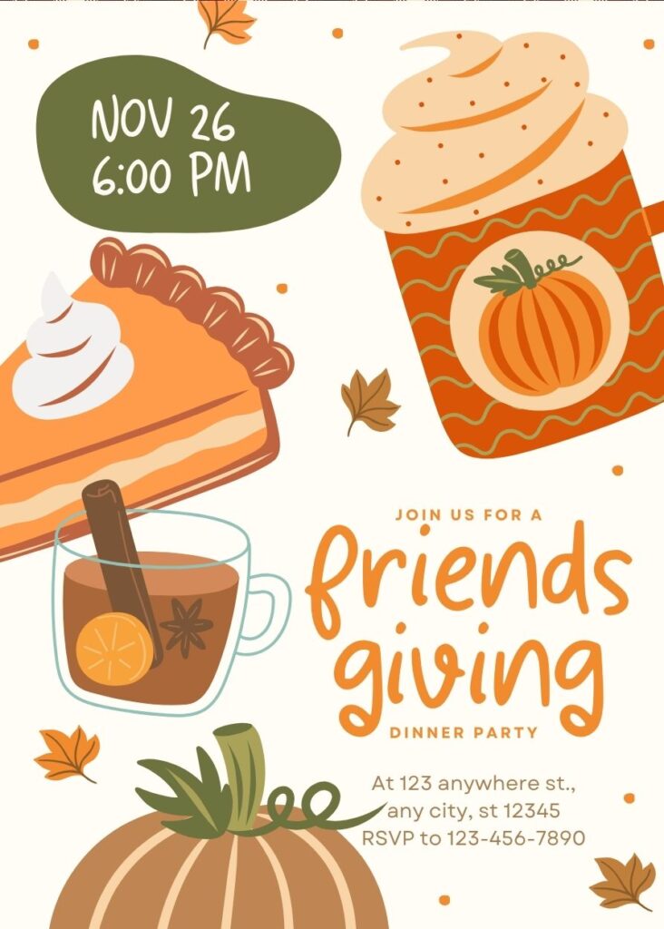 Friendsgiving Invitation