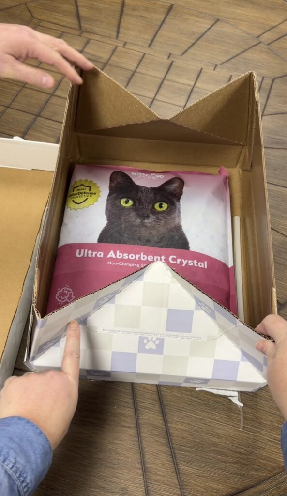 How to assemble a Kitty Poo Club box