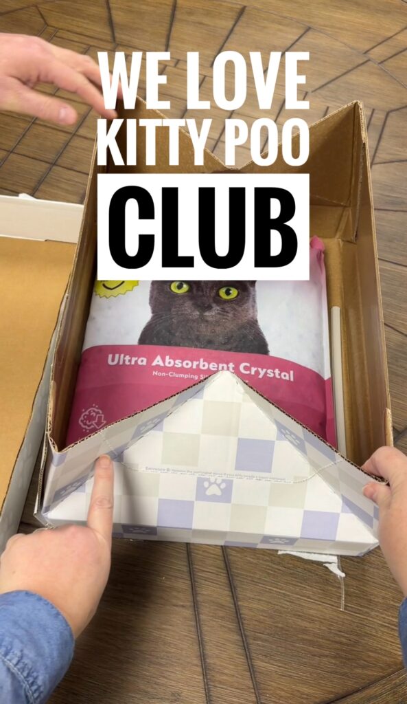 How to assemble a Kitty Poo Club box We love it!