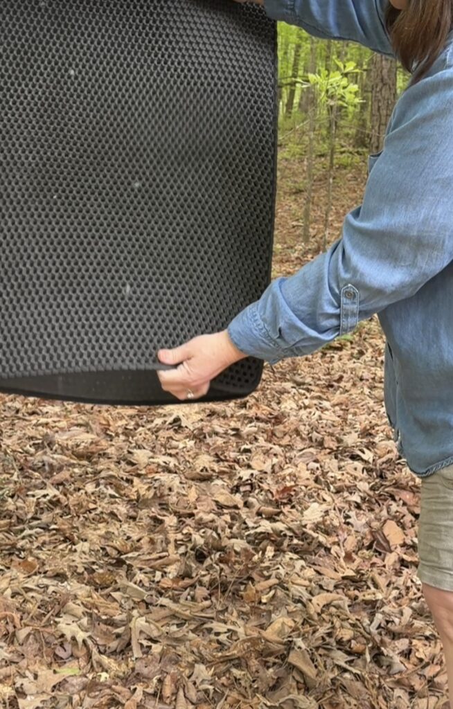 Kitty litter catcher mat
