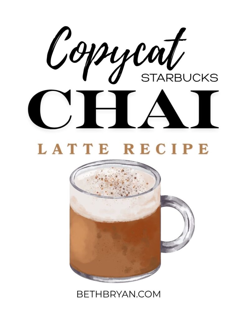 how to make starbucks copycat chai latte at home 