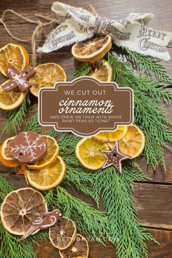Instructions how to Dehydrate Orange Slices for Christmas Ornaments